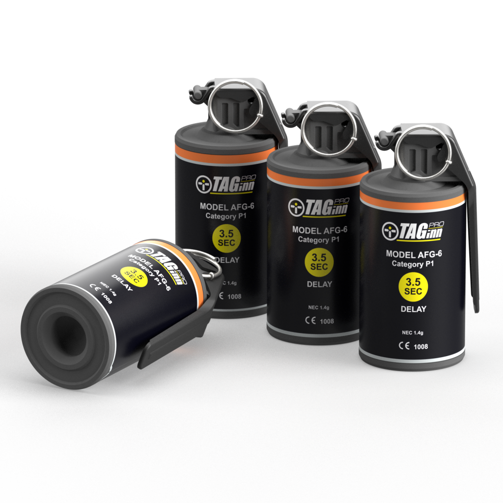 EVENT PICKUP TAGinn AFG-6 V2 Airsoft Pyrotechnic Hand Grenade - Single