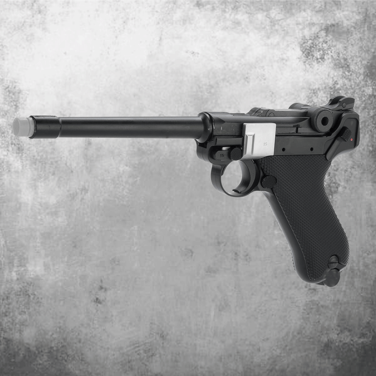 AW Custom Full Size / Metal Luger Airsoft Gas Blowback