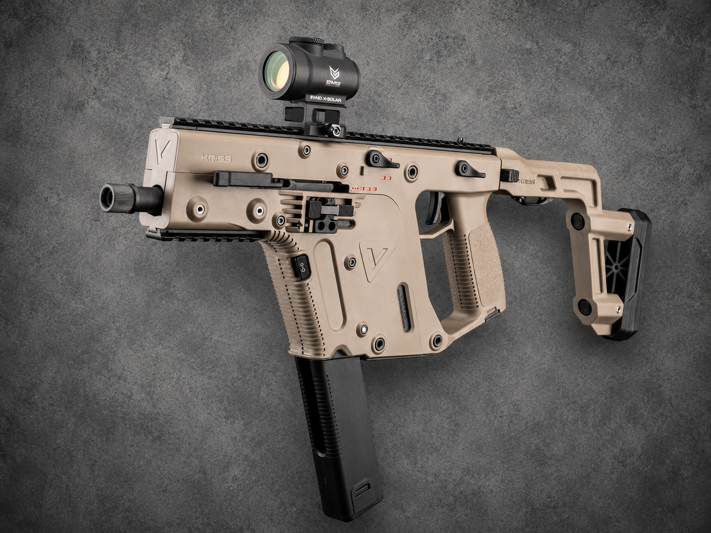 Krytac x KRISS Vector Gas Blowback Airsoft GBB SMG