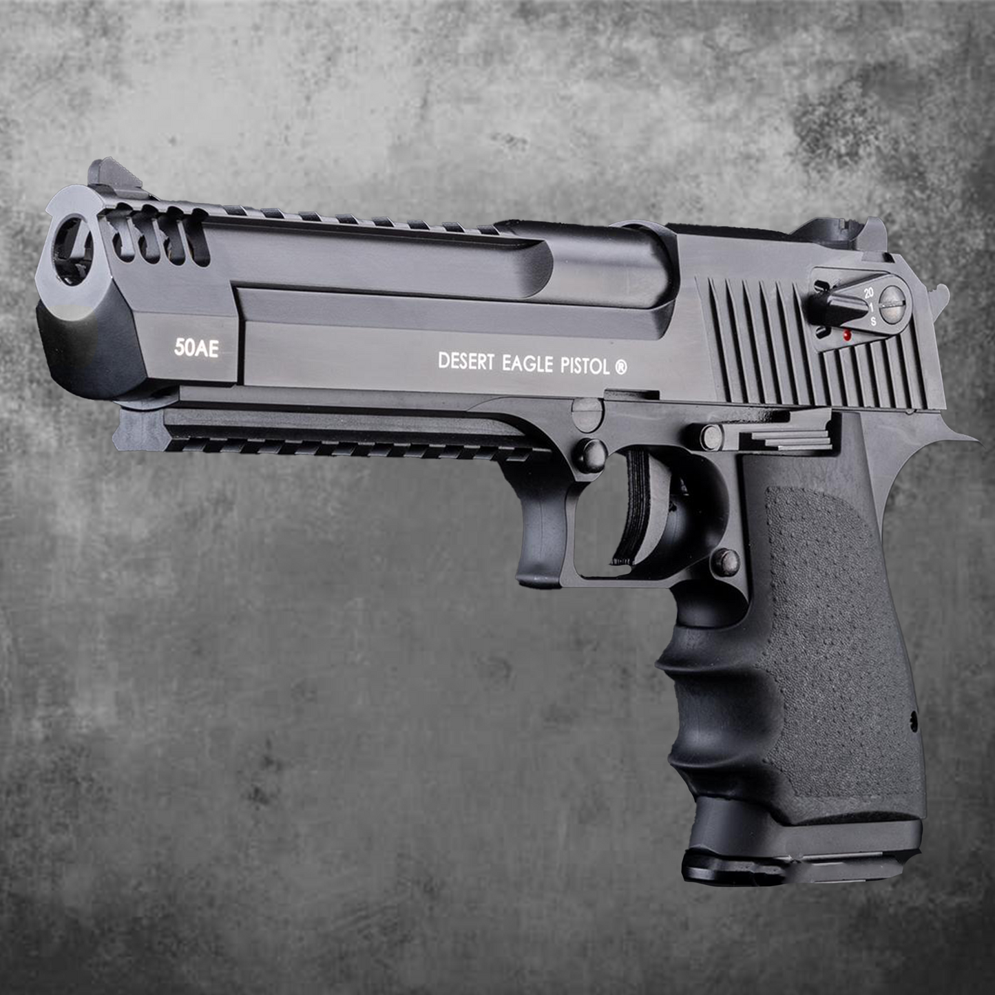 Cybergun Magnum Research Licensed Desert Eagle L6 Semi Auto CO2 Gas Blowback Airsoft Pistol by KWC