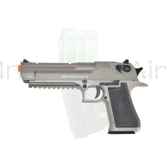 Full Auto Desert Eagle .50 AE Full Metal Gas Blowback Airsoft Pistol by Magnum Research & KWC (C02)
