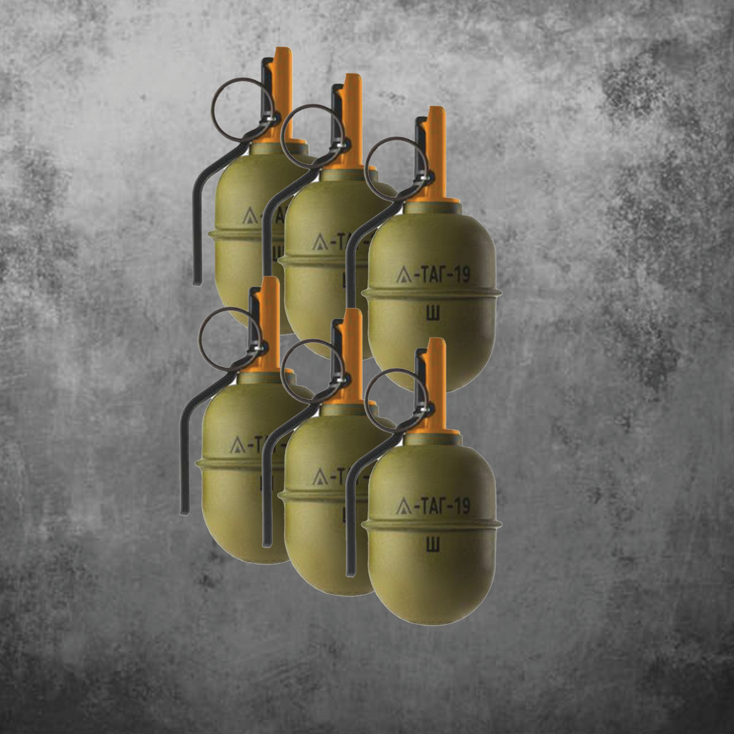 EVENT PICKUP TAGinn TAG-19W (with BBs) Fragmentation Airsoft Pyrotechnic Hand Grenade - Single