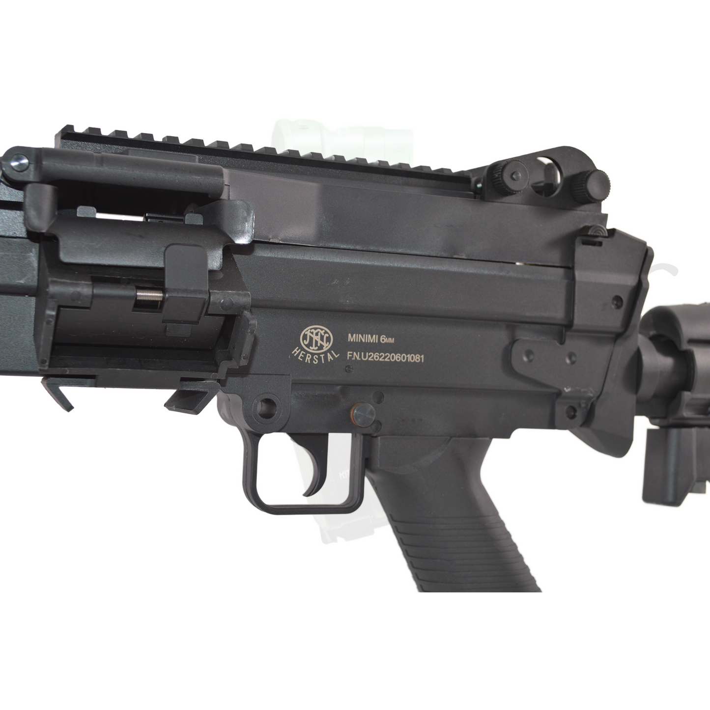Cybergun FN Licensed M249 "Featherweight" Airsoft Machine Gun