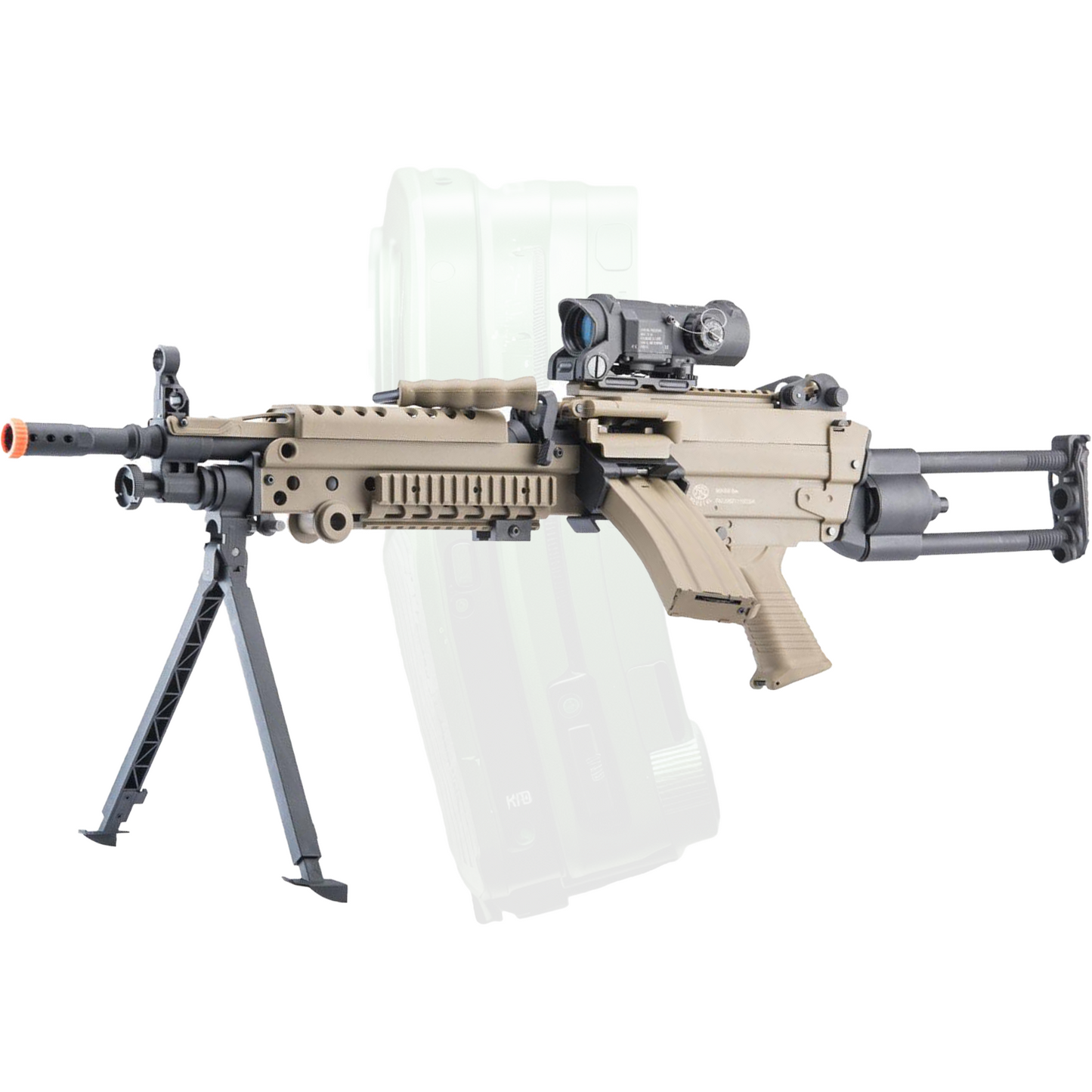 Cybergun FN Licensed M249 "Featherweight" Airsoft Machine Gun