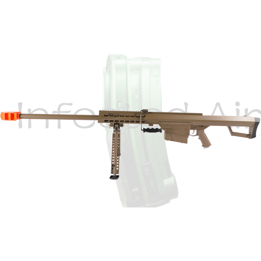 6mmProShop Barrett Licensed M82A1 Bolt Action Powered Airsoft Rifle