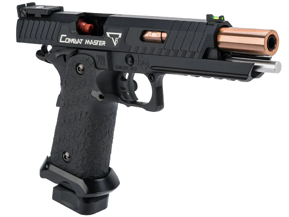 EMG STI / TTI Licensed JW3 2011 Combat Master Select Fire Full Auto Airsoft Training Pistol