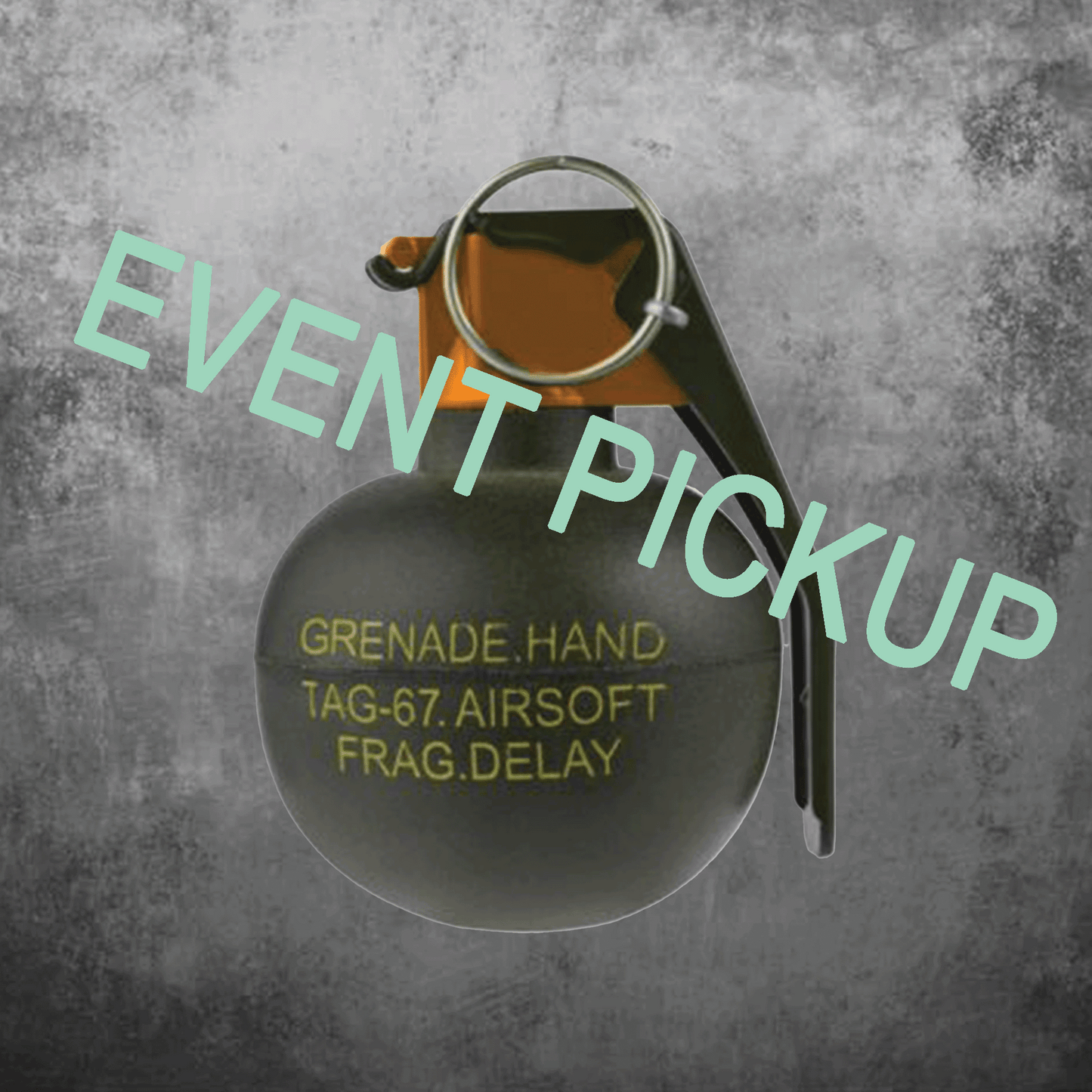 EVENT PICKUP TAGinn TAG-67PC (No BBs) Airsoft Pyrotechnic Hand Grenade - Single