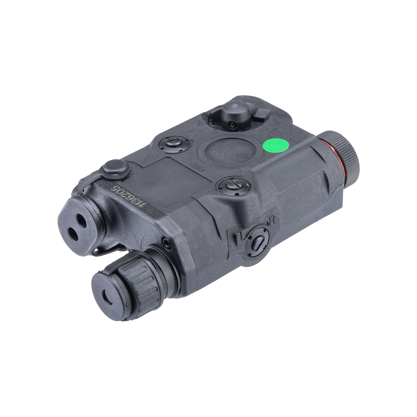FMA PEQ-15 Green Laser / White Flashlight with IR Lenses Cap