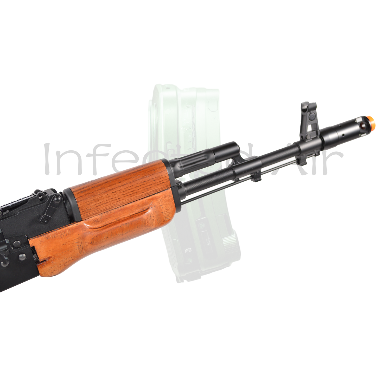 CYMA AK74N Real Wood, Stainless Steel Airsoft Auto Electric Gun (AEG)