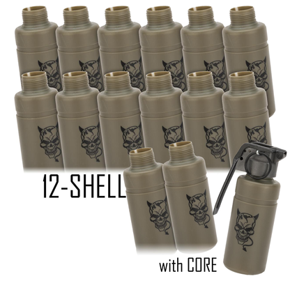 APS Thunder Devil CO2 Single Use BB Grenade Shell (Package: Set of 3 with Core)