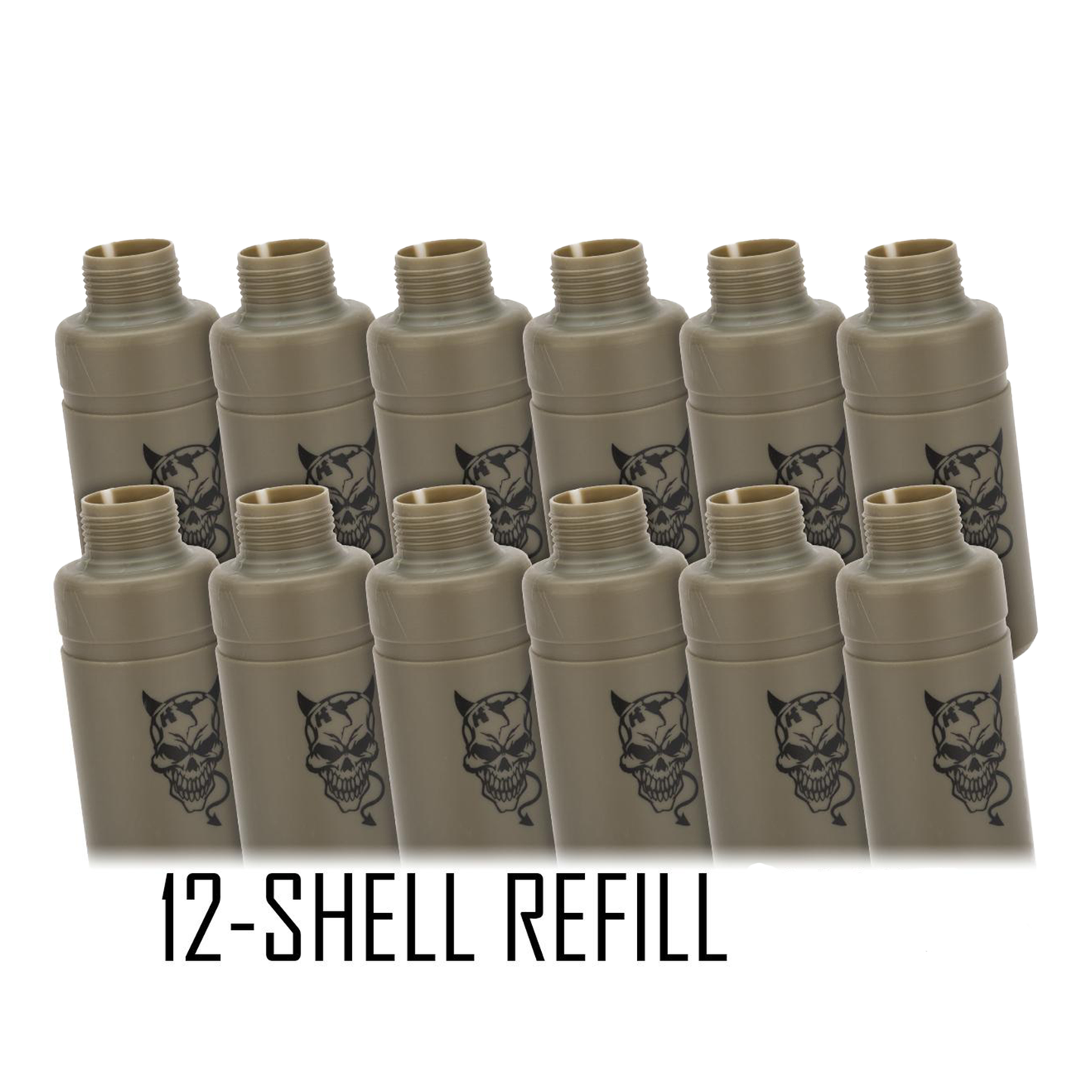 APS Thunder Devil CO2 Single Use BB Grenade Shell (Package: Set of 3 with Core)