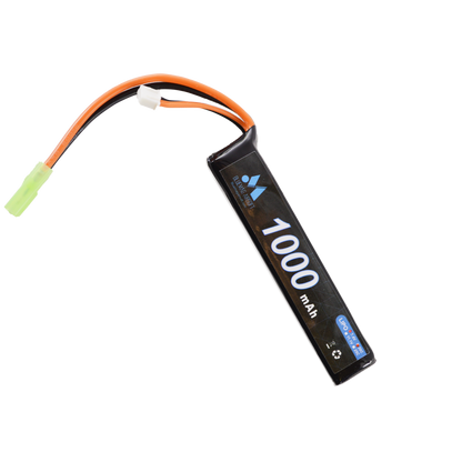 BlueMag Airsoft Stick Type 7.4v 1000mAh 20C Lipo, Small Tamiya