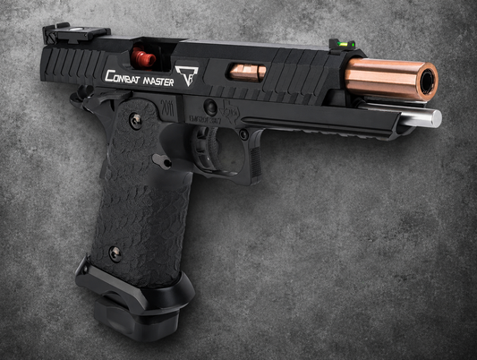 EMG STI / TTI Licensed JW3 2011 Combat Master Select Fire Full Auto Airsoft Training Pistol