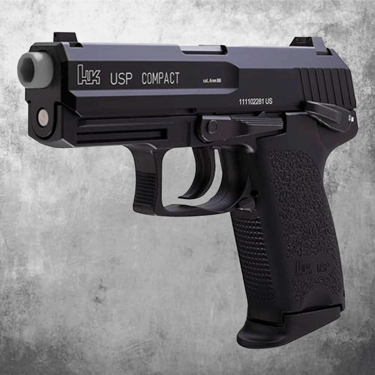 Heckler & Koch Full Metal USP Compact NS2 Airsoft Gas Blowback Pistol