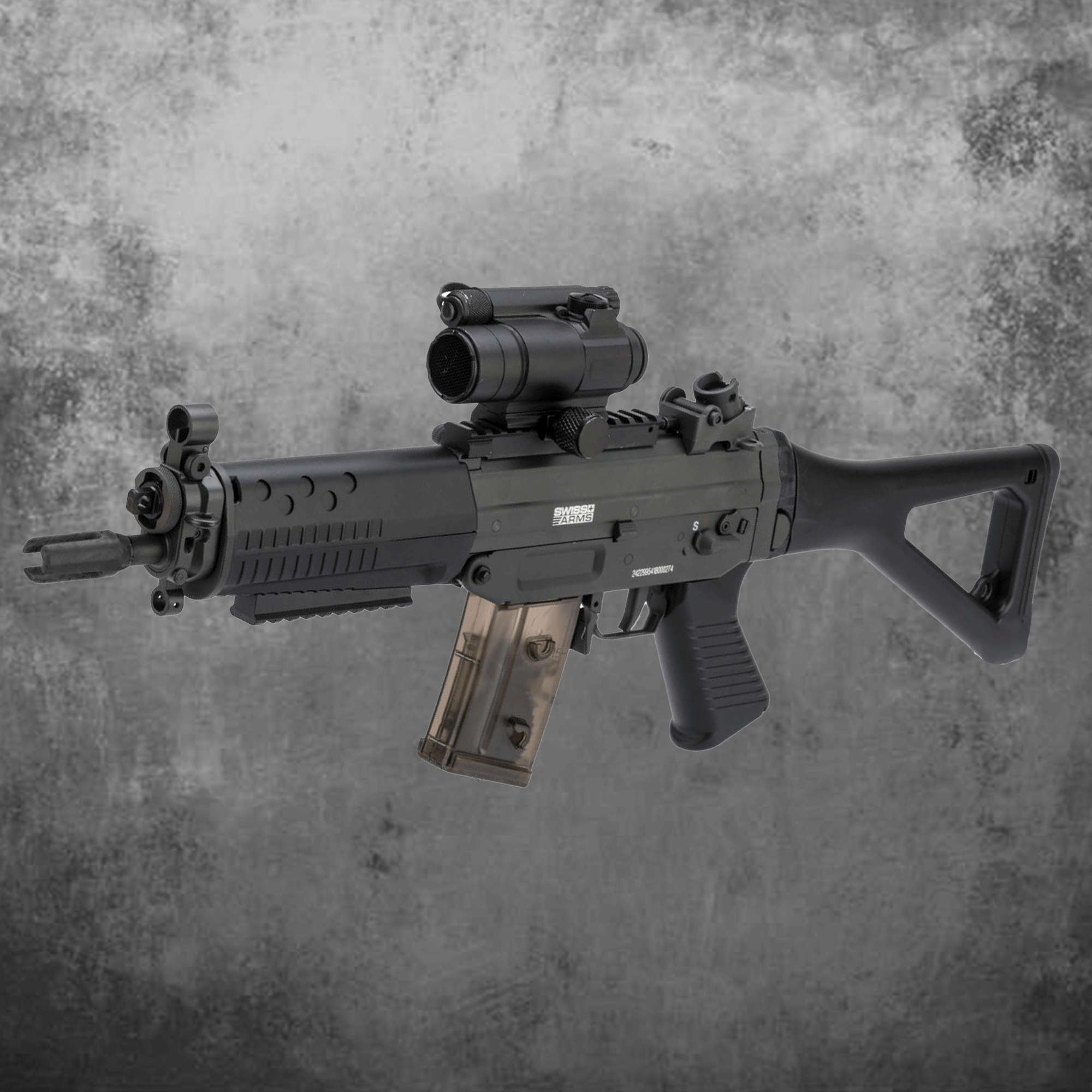 Cybergun / Swiss Arms Licensed SG552 Commando Airsoft AEG Rifle ...