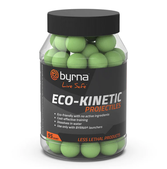 Byrna Eco-Kinetic Projectiles 95 count, Biodegradable Training Round