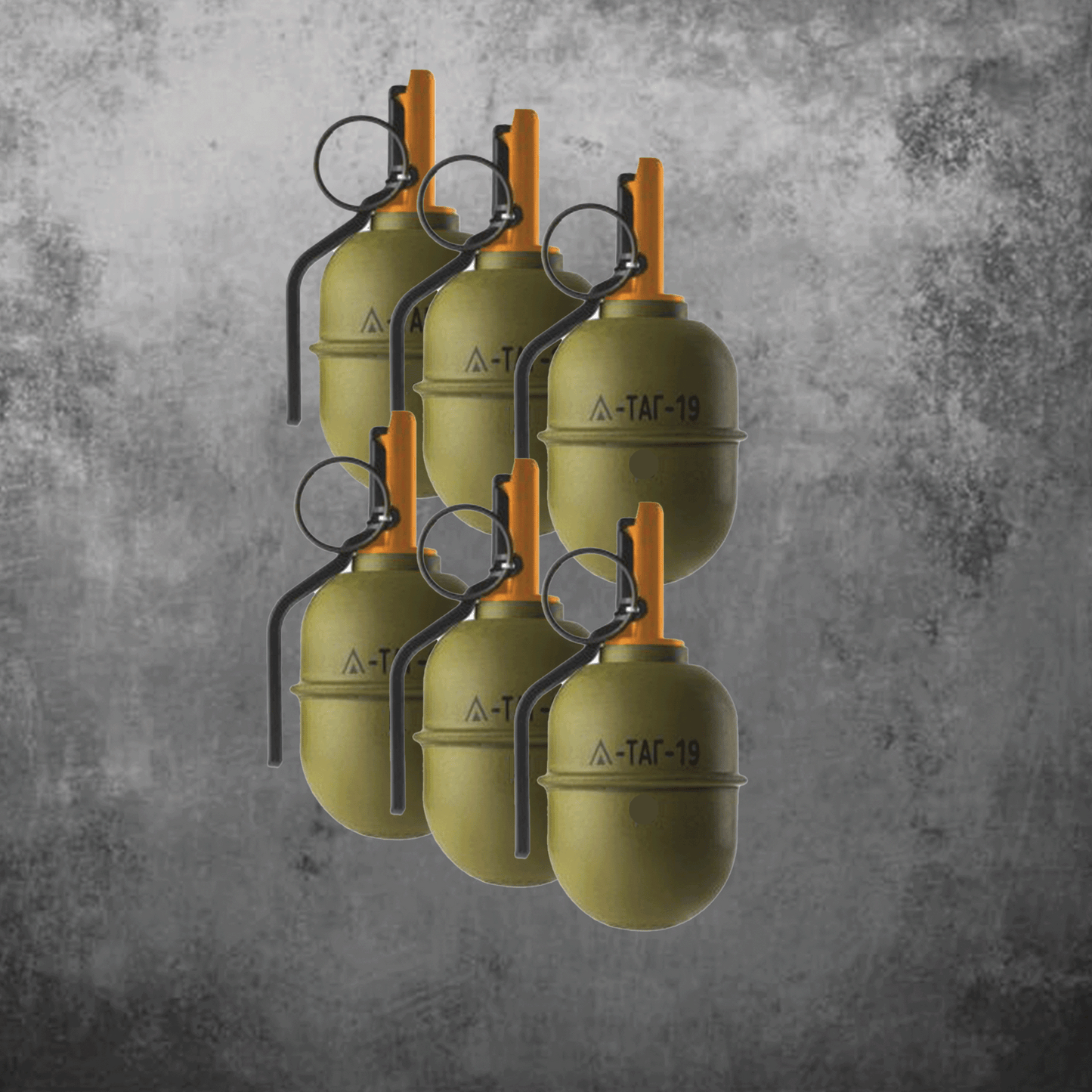 EVENT PICKUP TAGinn TAG-19Y (No BBs) Airsoft Pyrotechnic Hand Grenades - Single
