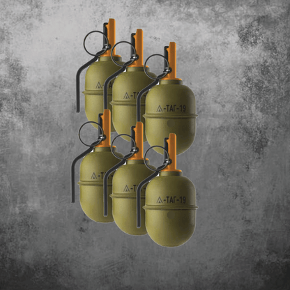 EVENT PICKUP TAGinn TAG-19Y (No BBs) Airsoft Pyrotechnic Hand Grenades - Single