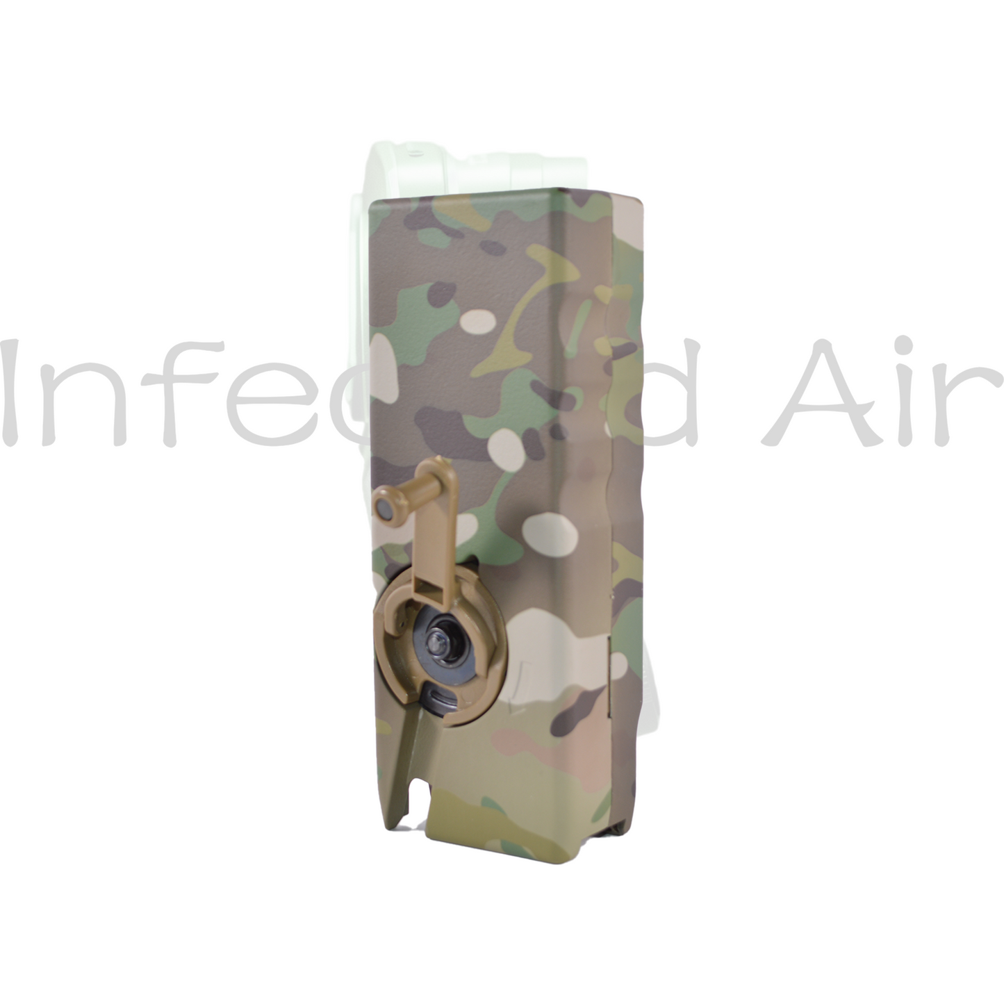 Infected Air SILENT Sidewinder, 1000rd 6mm Airsoft Speedloader for M4 Style Magazine, SILENT Insert