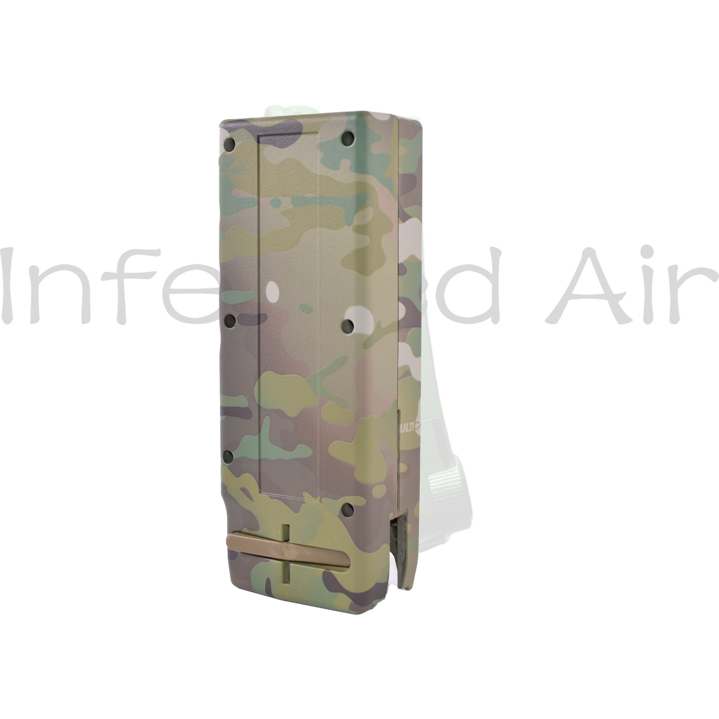 Infected Air SILENT Sidewinder, 1000rd 6mm Airsoft Speedloader for M4 Style Magazine, SILENT Insert