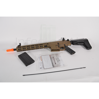 Classic Army M110 LS12 Airsoft Auto Electric Rifle (AEG) with M-LOK Rail (Bronze)