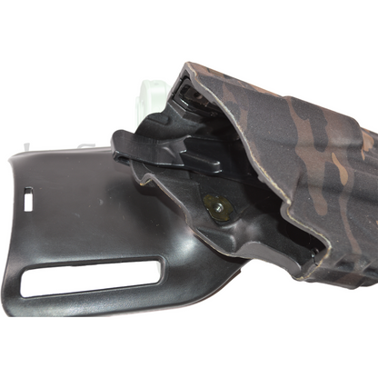 Safariland 7378 ALS GLOCK 19/19X/23 Holster with 670UBL (Universal Belt Loop), Mid/Low Ride