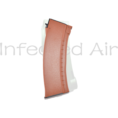 CYMA AK74-Style Magazine for AK Series Airsoft AEG Rifle (Type: 140rd Mid Cap / Imitation Bakelite)