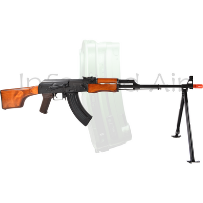 LCT Airsoft RPK NV Full Metal Airsoft Auto Electric Gun (AEG) with Real Wood Furniture