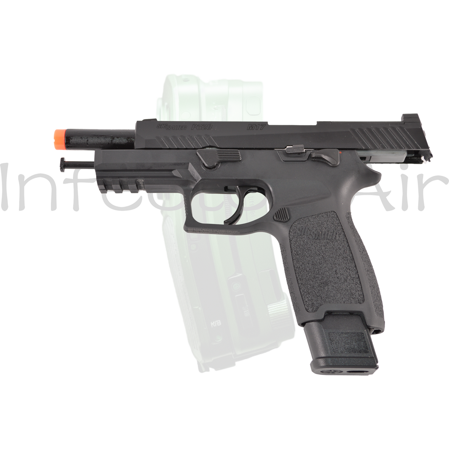 SIG Sauer ProForce P320 M17 MHS Airsoft Gas Blowback C02 Pistol, Black