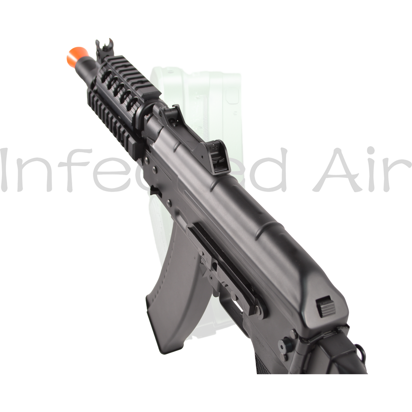 CYMA Steel AKS-74UN RAS Airsoft Auto Electric Gun (AEG) with Steel Folding Stock