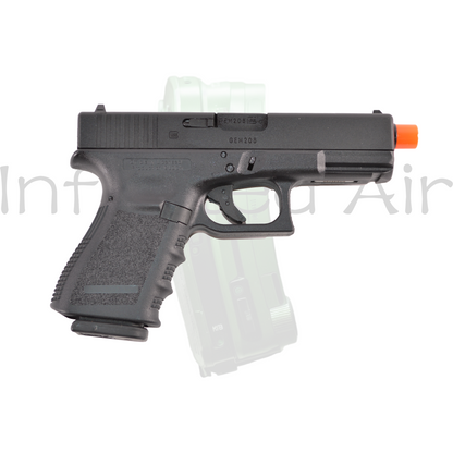 Elite Force Fully Licensed GLOCK 19 Gen.3 Gas Blowback Airsoft Pistol, Green Gas