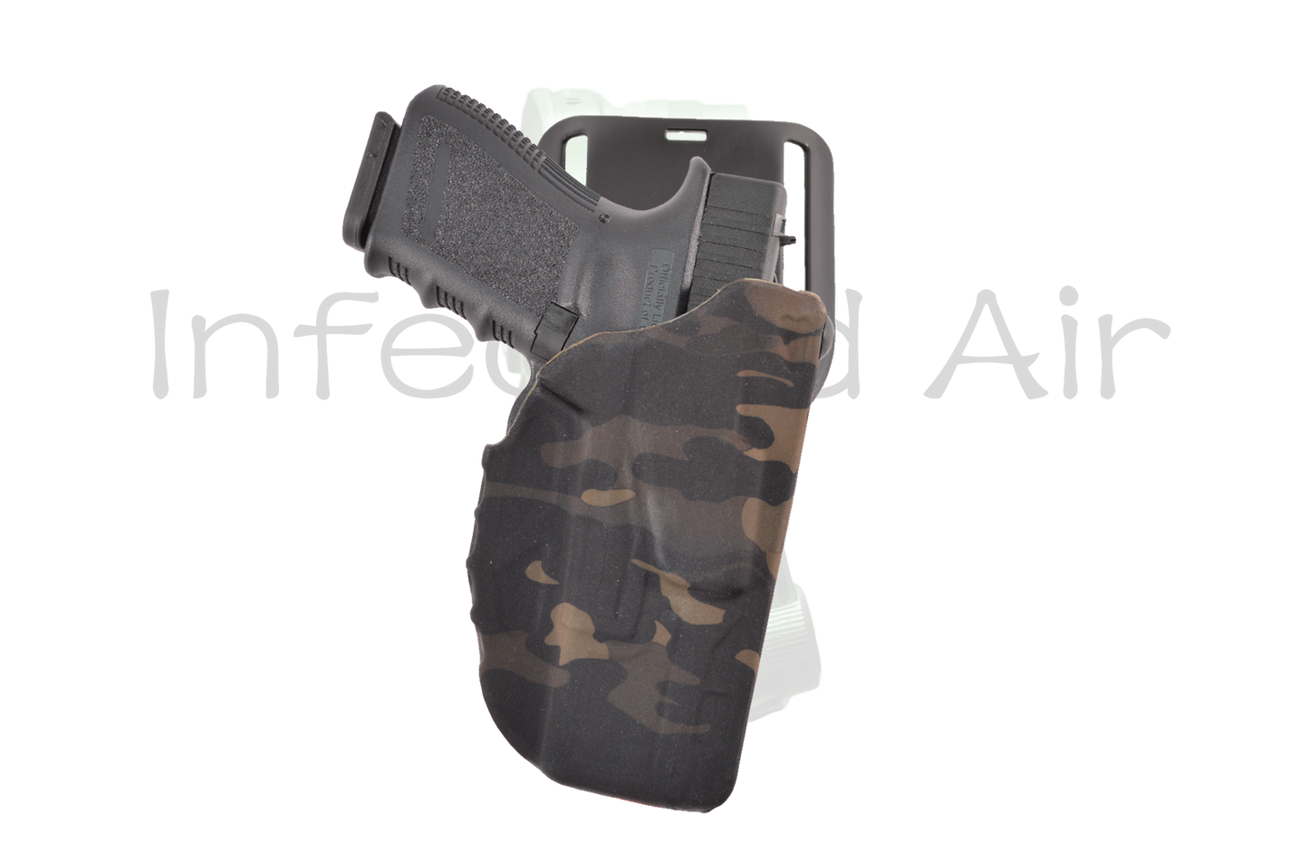 Safariland 7378 ALS GLOCK 19/19X/23 Holster with 670UBL (Universal Belt Loop), Mid/Low Ride