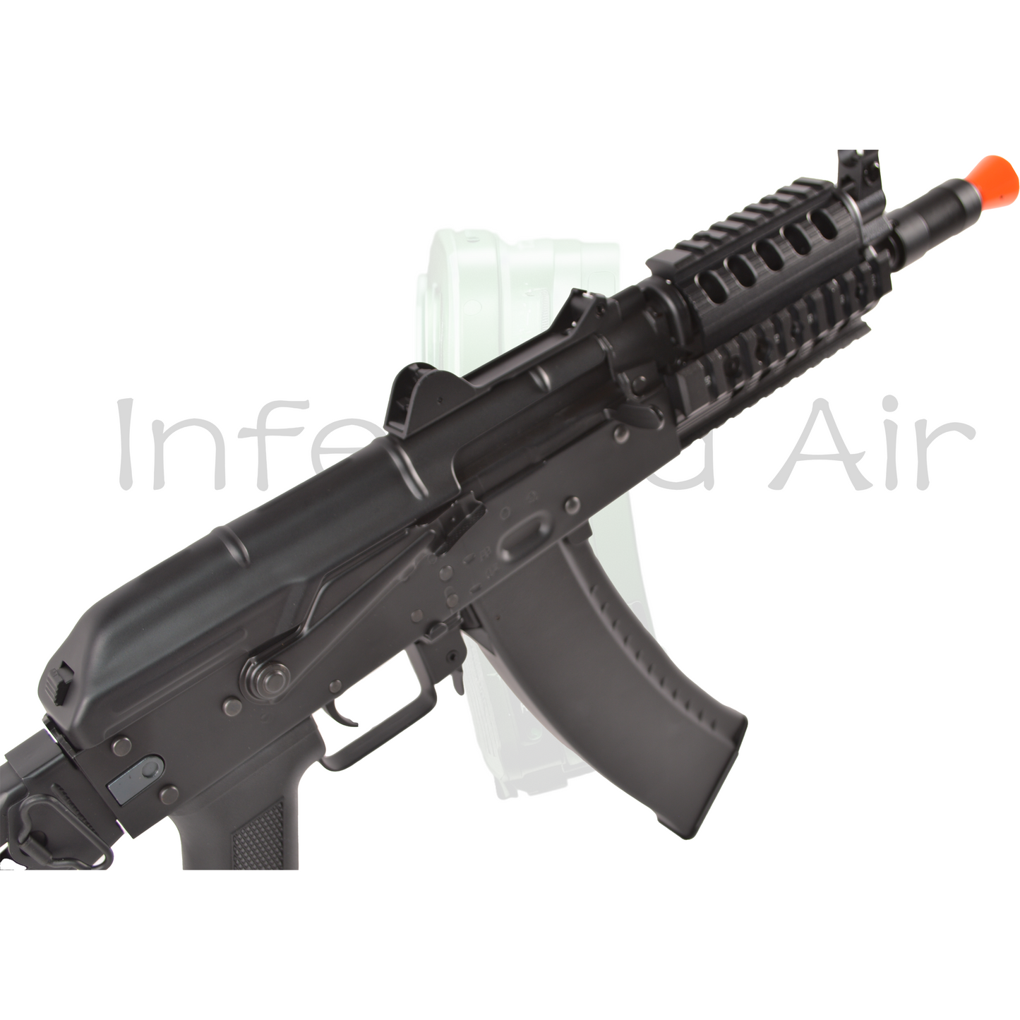 CYMA Steel AKS-74UN RAS Airsoft Auto Electric Gun (AEG) with Steel Folding Stock