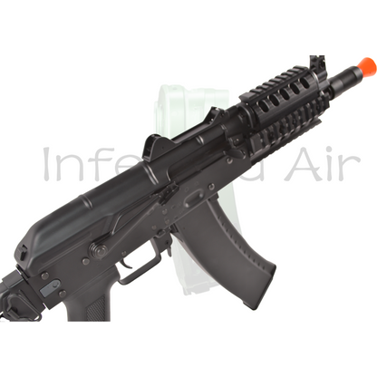 CYMA Steel AKS-74UN RAS Airsoft Auto Electric Gun (AEG) with Steel Folding Stock