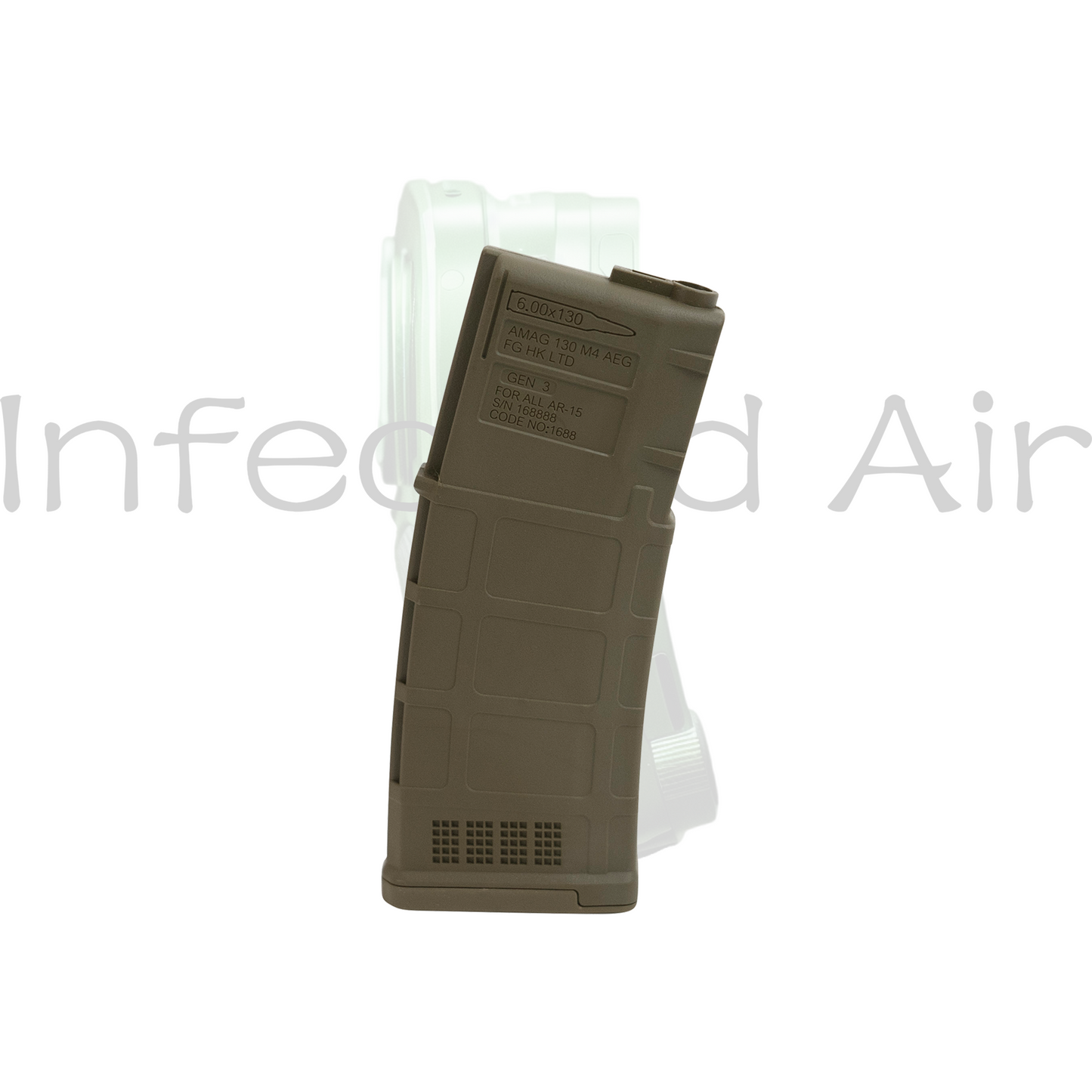 ARES AMAG 130rd Magazine M4 / M16 Mid Cap Magazine for Auto Electric Guns (AEG)