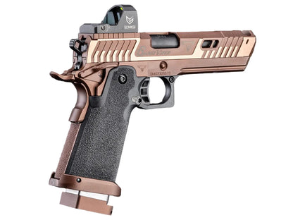 EMG TTI Licensed Sand Viper 2011 Optics Ready Airsoft Training Pistol (Model: Standard / Green Gas / Gun Only)
