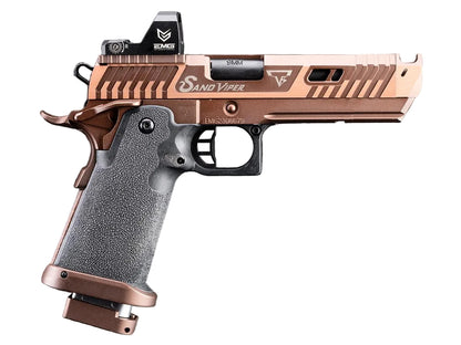 EMG TTI Licensed Sand Viper 2011 Optics Ready Airsoft Training Pistol (Model: Standard / Green Gas / Gun Only)