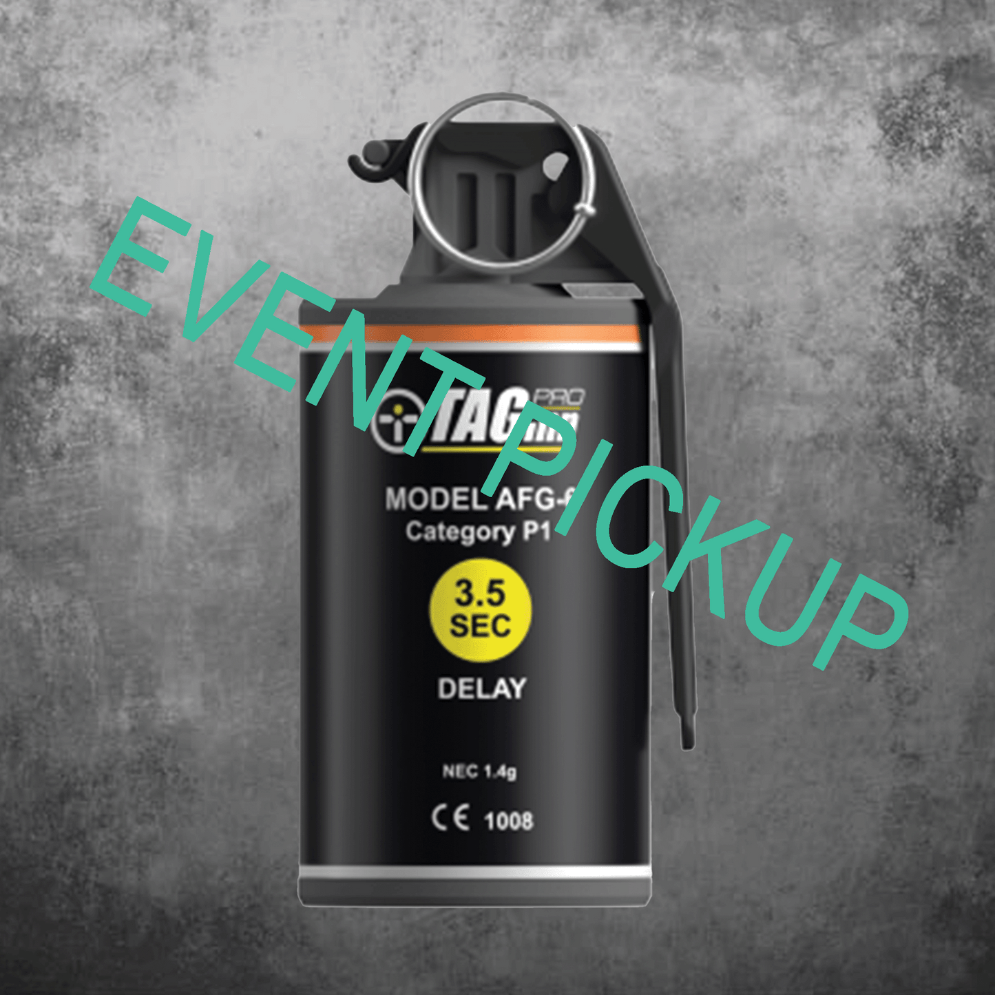 EVENT PICKUP TAGinn AFG-6 V2 Airsoft Pyrotechnic Hand Grenade - Single