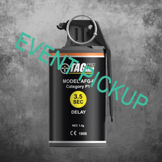 EVENT PICKUP TAGinn AFG-6 V2 Airsoft Pyrotechnic Hand Grenade - Single