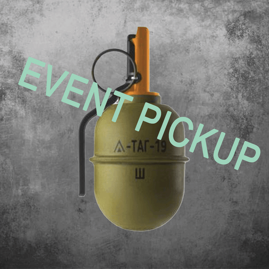 EVENT PICKUP TAGinn TAG-19W (with BBs) Fragmentation Airsoft Pyrotechnic Hand Grenade - Single