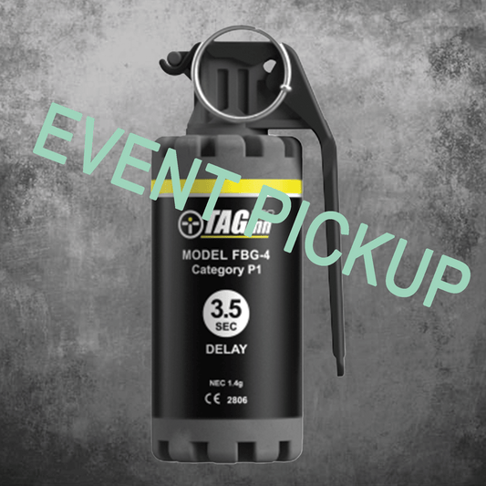 EVENT PICKUP TAGinn FBG-4 Flashbang - 3.5 second delay - Single