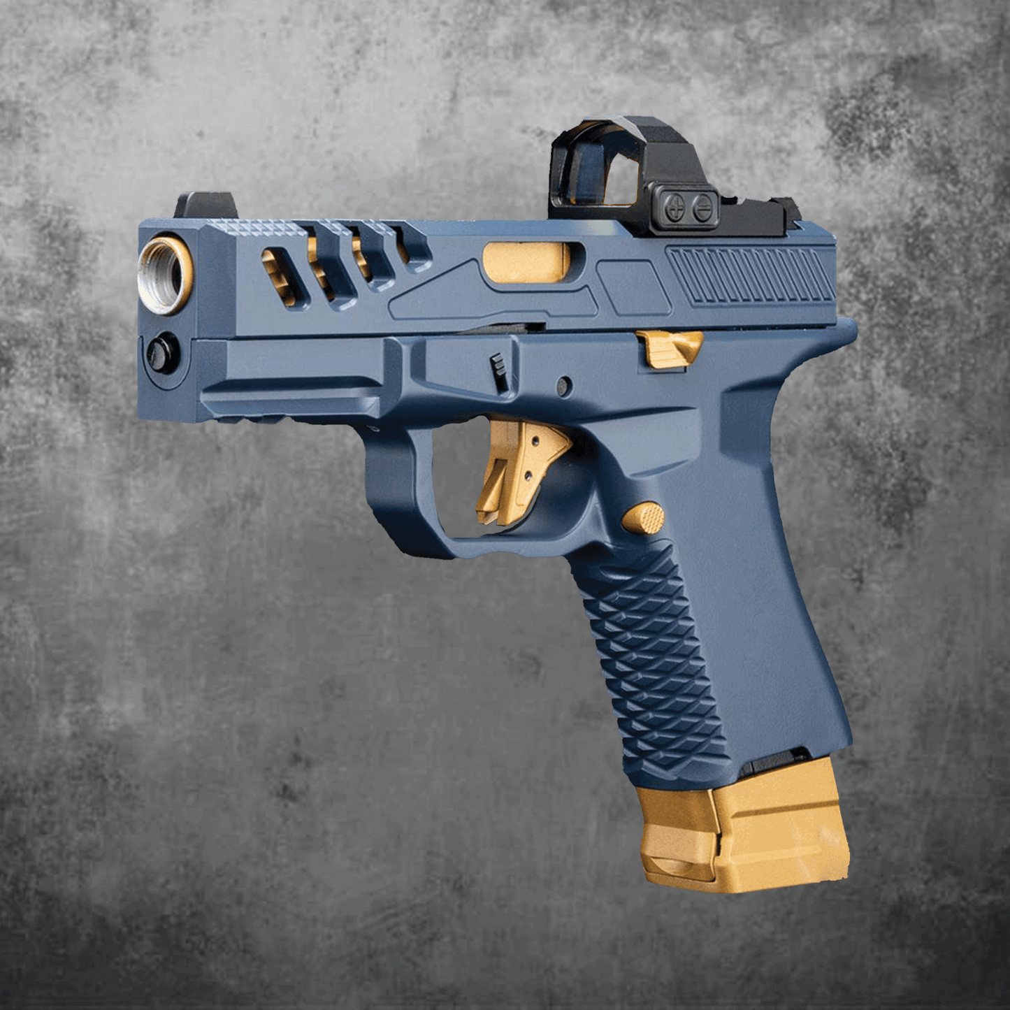 F-1 Firearms Licensed BSF-19 Optics Ready Gas Blowback Airsoft Pistol