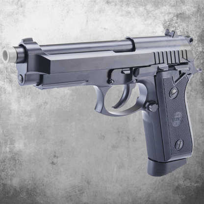 Taurus M9 PT92 Full Metal Semi / Full Auto Select Fire CO2 Gas Blowback Airsoft Pistol by KWC