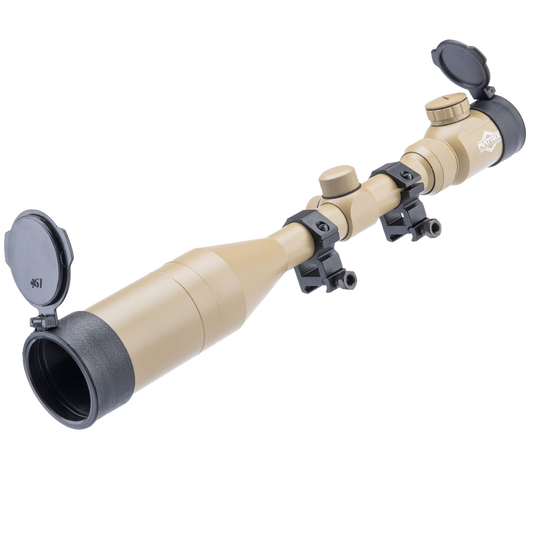 Matrix 3-12x50 Illuminated Reticle Sniper Scope w/ Mounting Rings