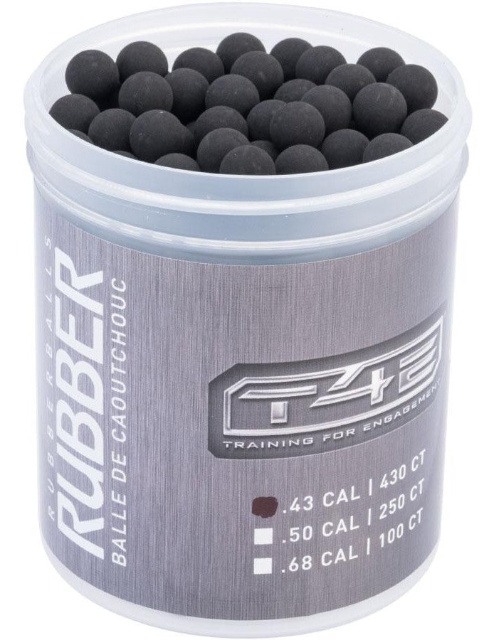 T4E Training for Engagement Rubber Ball Training Munitions