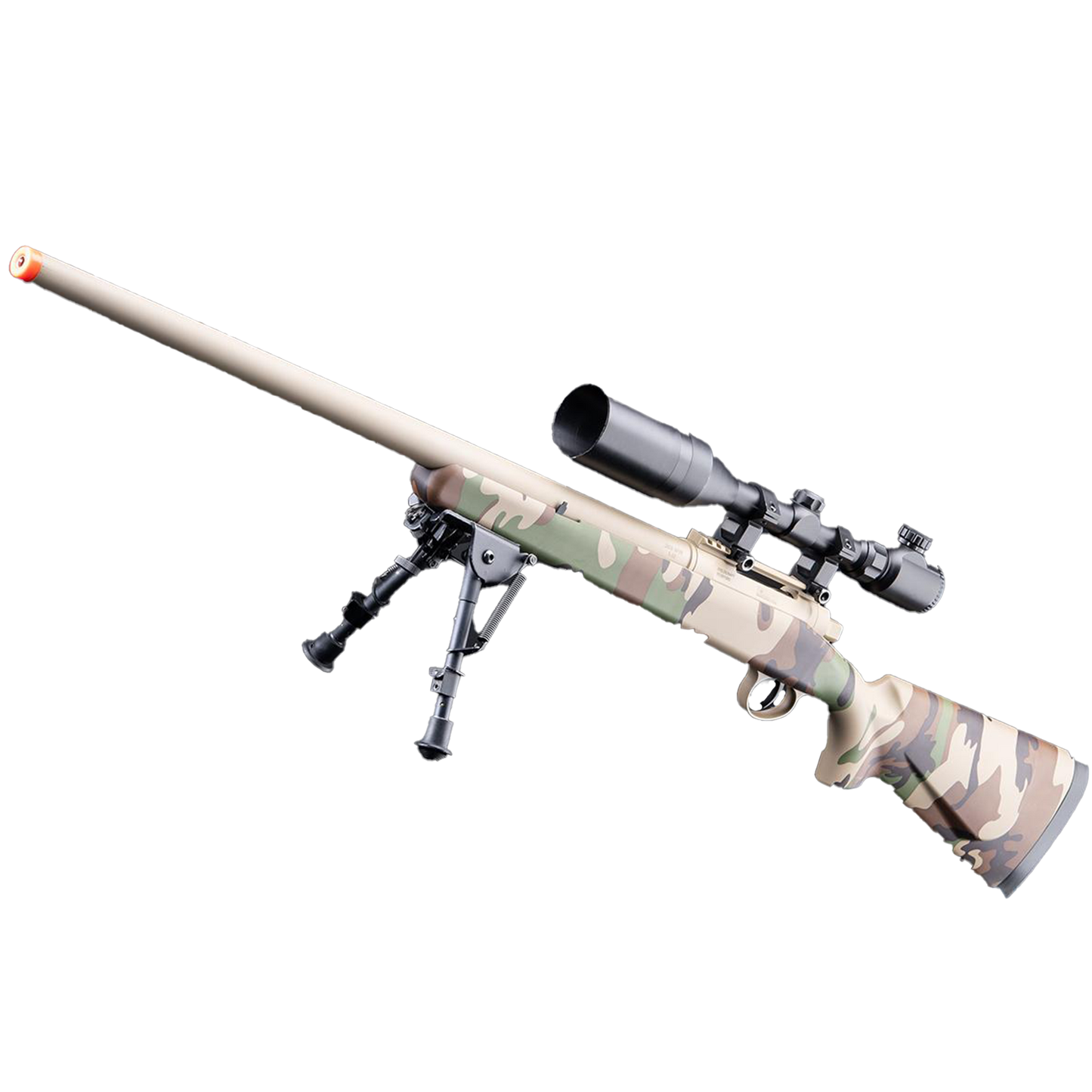 EMG Barrett Fieldcraft Airsoft Precision Bolt-Action Sniper Rifle with Featherweight Zero Trigger