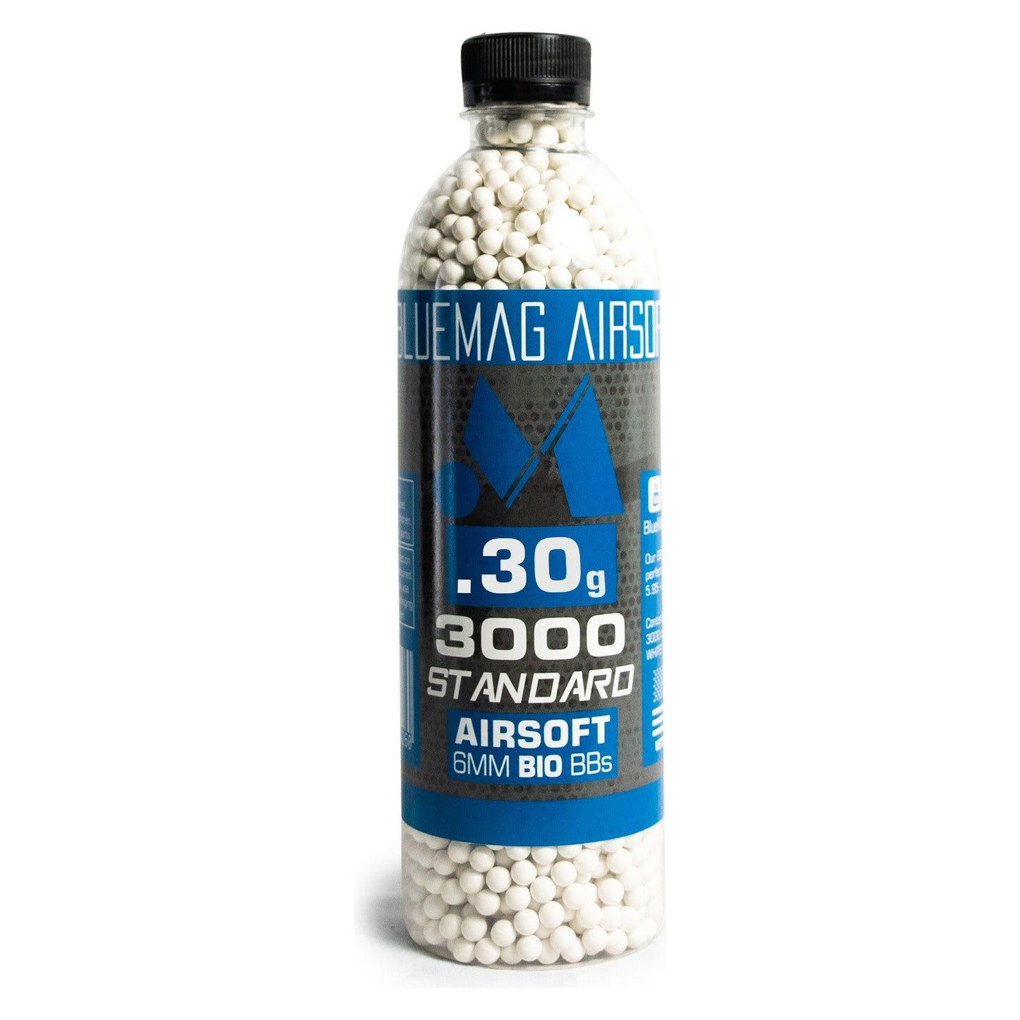 BlueMag Airsoft 3000/1000ct 6mm Pro Grade Biodegradable Airsoft BBs, Various Weights